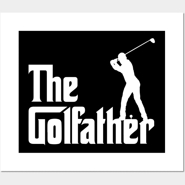 GOLF FATHER Wall Art by encip